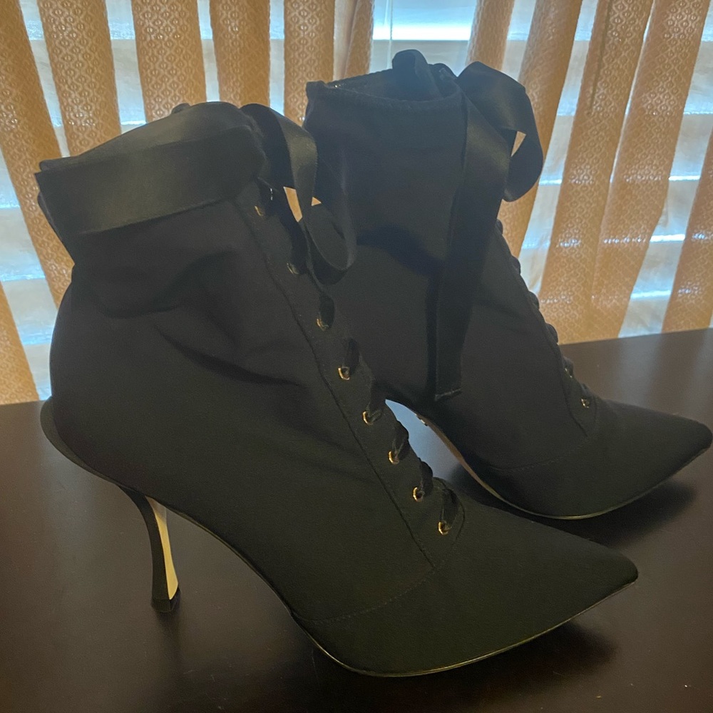D & G booties black nylon